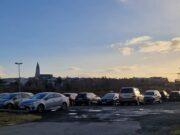 Malarbílastæðið mun heyra sögunni til