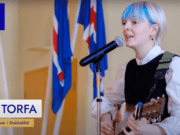 „Núna er ég með stjörnu“ Mynd eftir Kristinn Ingvarsson