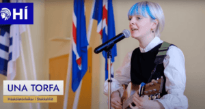 „Núna er ég með stjörnu“ Mynd eftir Kristinn Ingvarsson