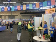 Margmenni á Vísindavöku Vísindavaka í Laugardalshöll 2023