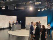 Háskólanemar í sjónvarpssal