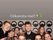 Nemendur í Stigull eru duglegir á dansgólfinu Mesta stuðið á Vísó!