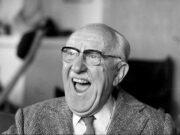 Lestur á Laxness ekki á útleið í HÍ Mynd af Halldóri Laxness að hlæja.